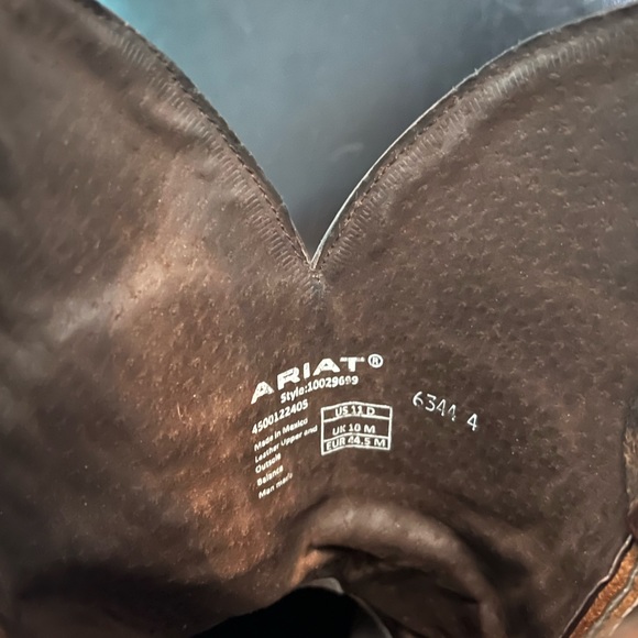 Ariat  Circuit Patriot Western Men`s Boot Size 11- Weathered brown (10029699) - Picture 10 of 15